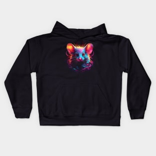 Neon rodent #15 Kids Hoodie